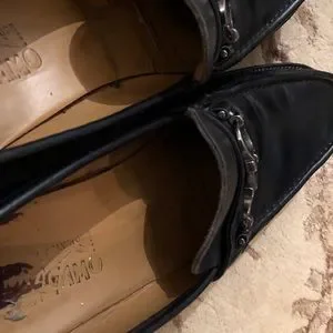 Ferragamo leatherbuckleloafers; rubberbottoms.Excellentcondition Blacksize 11D Salvatore Ferragamo | Shoes | Ferragamo Leatherbuckleloafers  main image 3